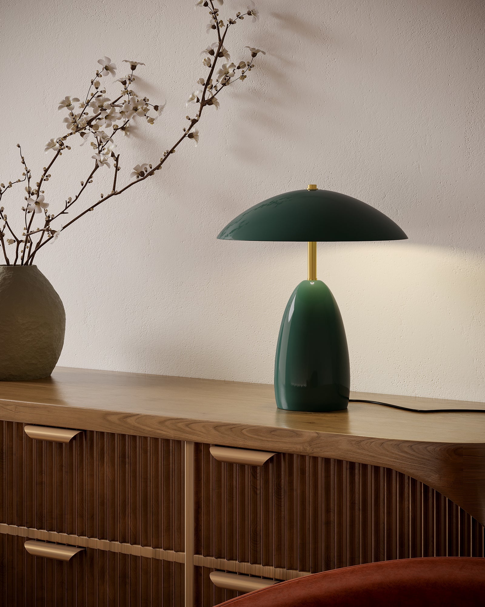 Poppy 12-in Table Lamp