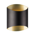 Preston 8-in Wall Sconce — Black