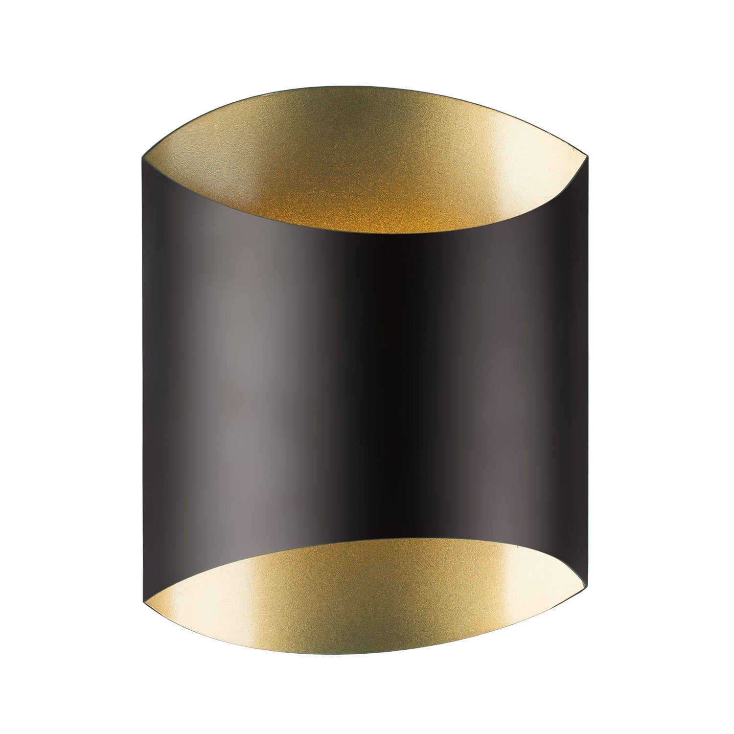 Preston 8-in Wall Sconce — Black