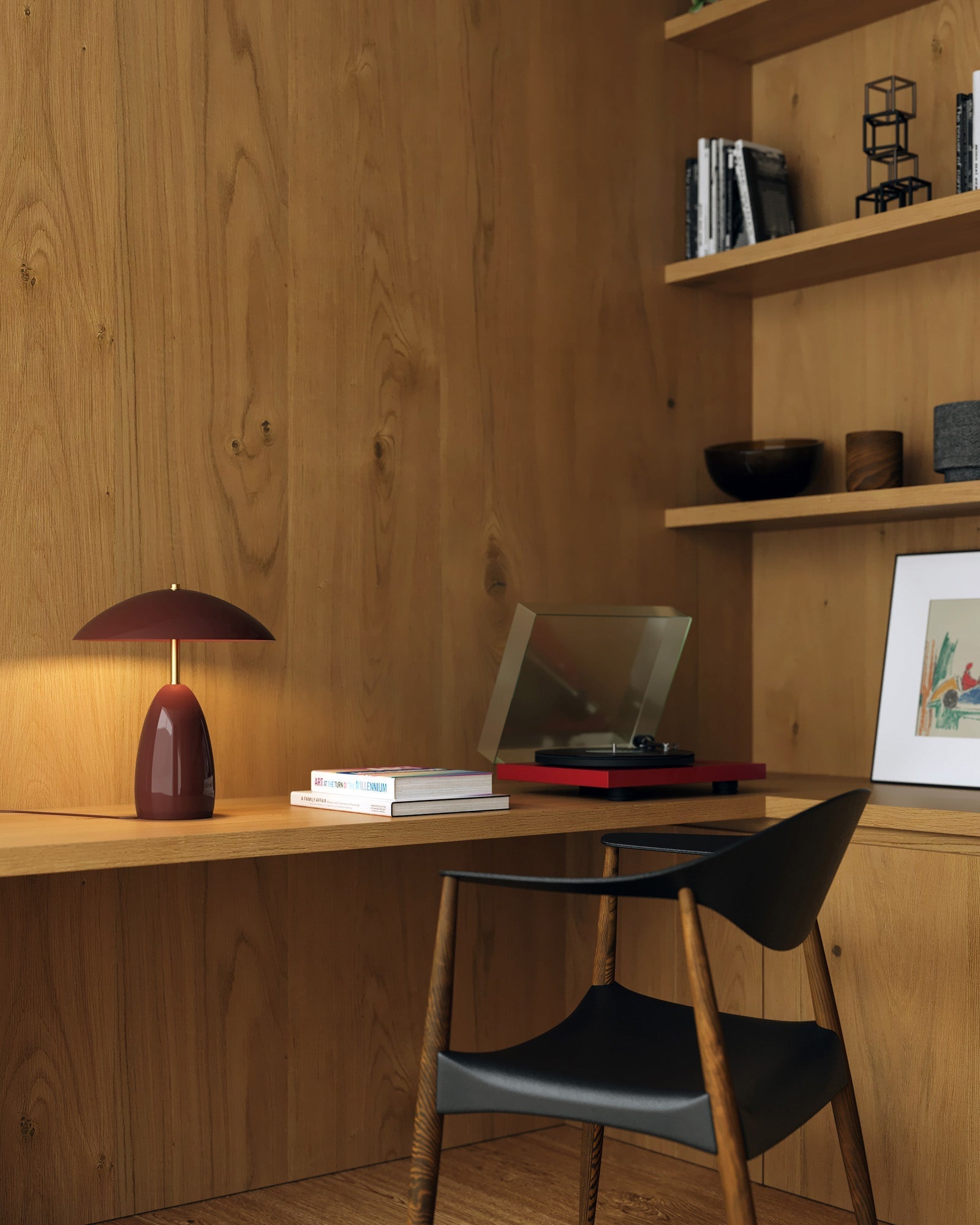 Poppy 12-in Table Lamp