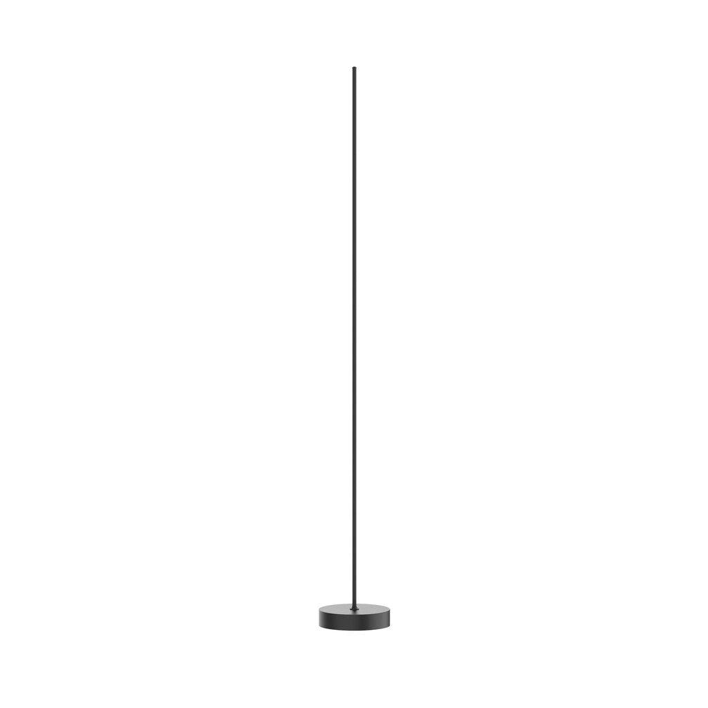 Reeds 10-in Floor Lamp — Black