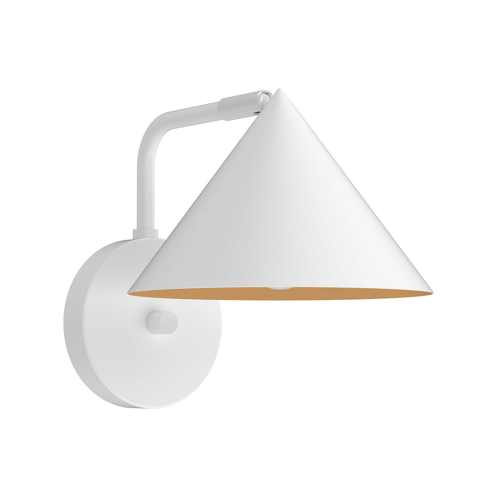 Remy 7-in Wall/Vanity Light — White