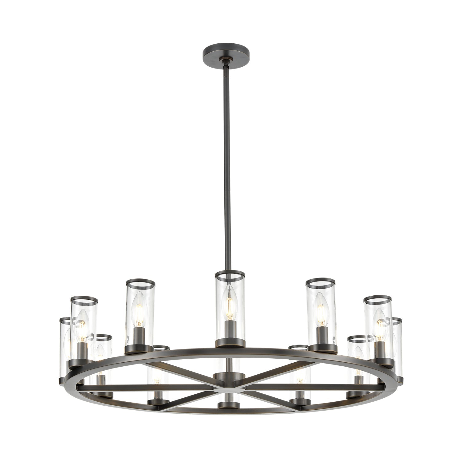 Revolve 33-in Chandelier