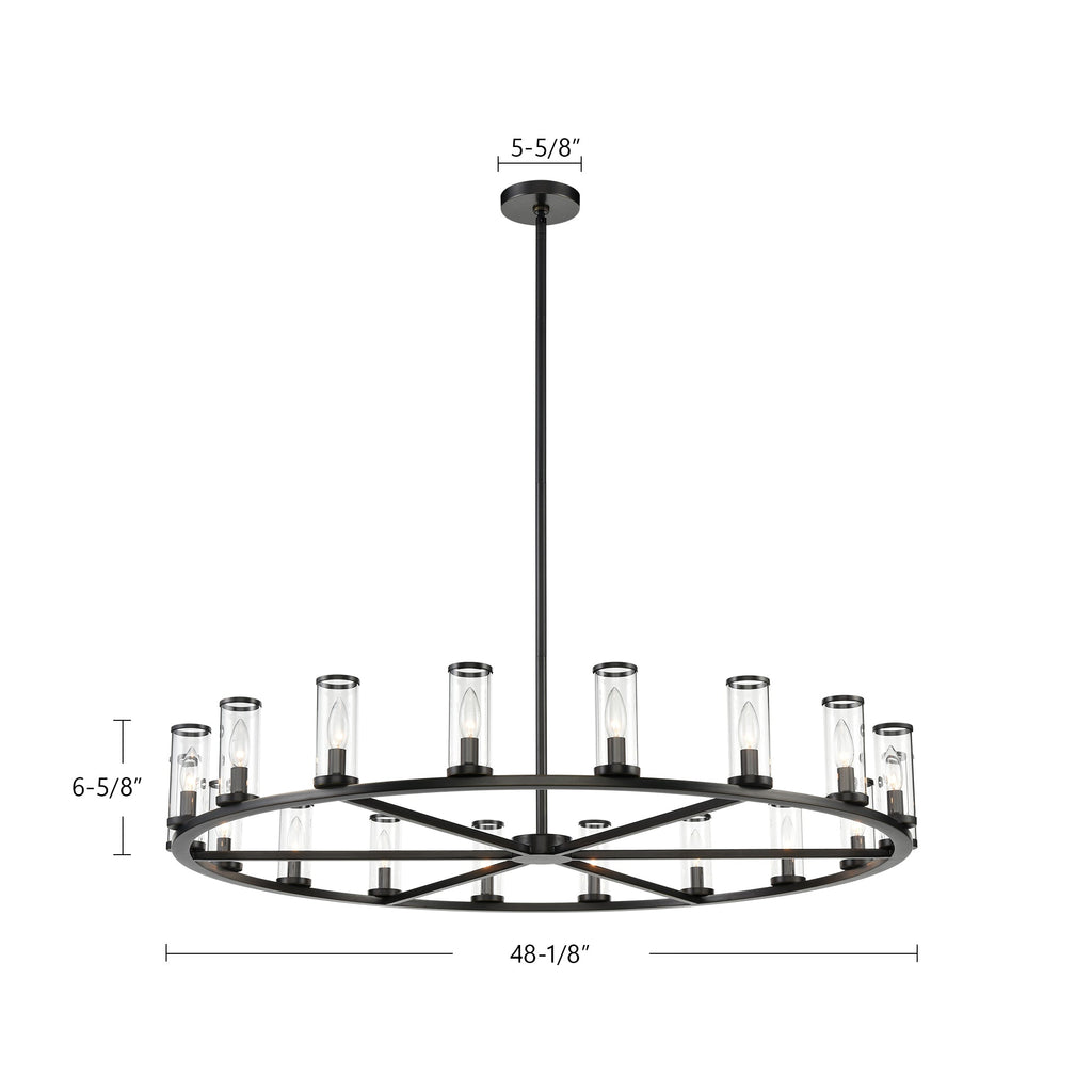 Revolve 48-in Chandelier