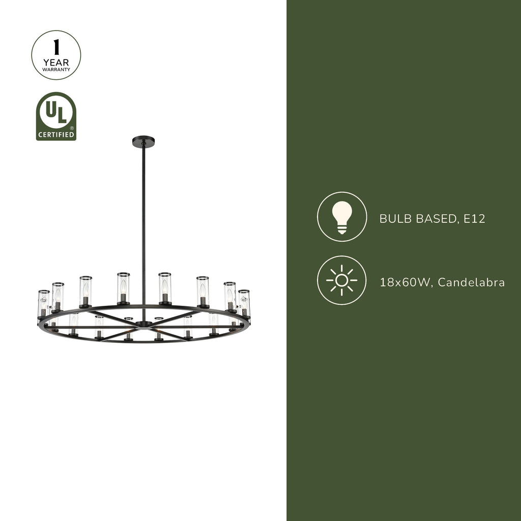 Revolve 48-in Chandelier