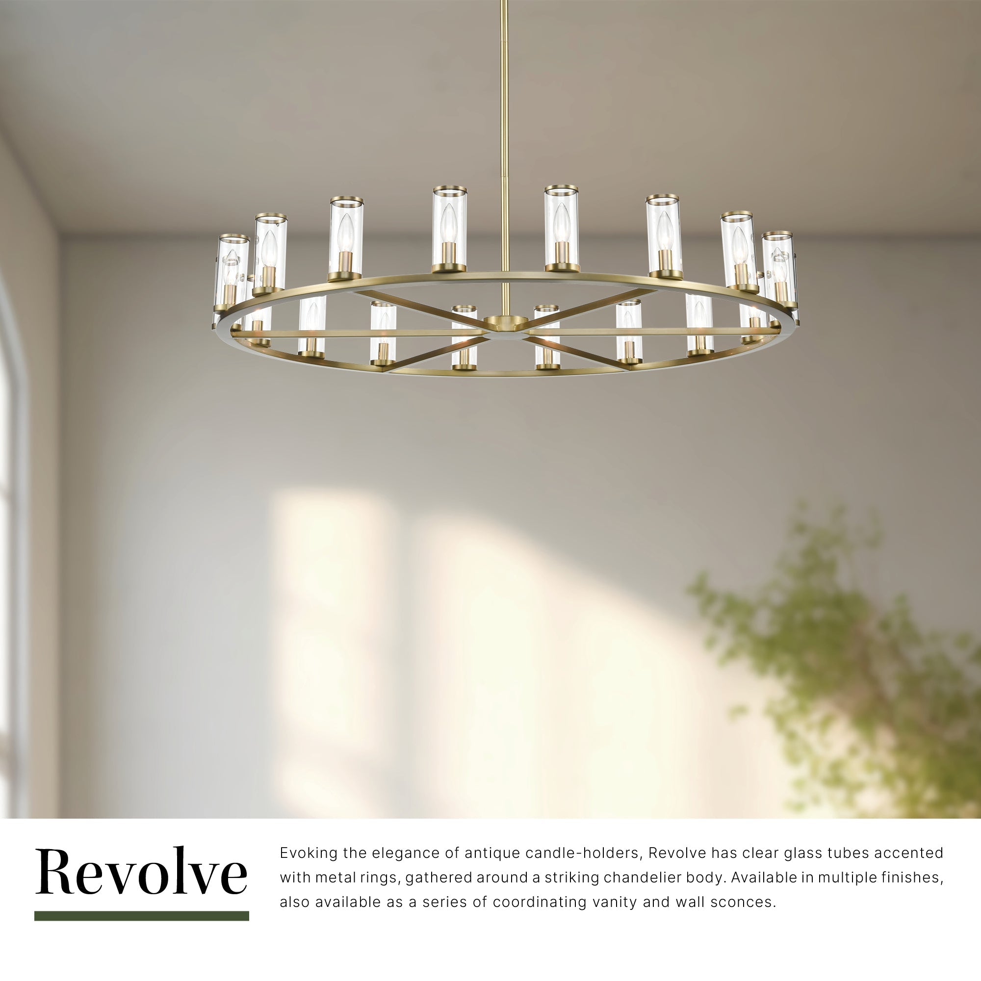 Revolve 48-in Chandelier