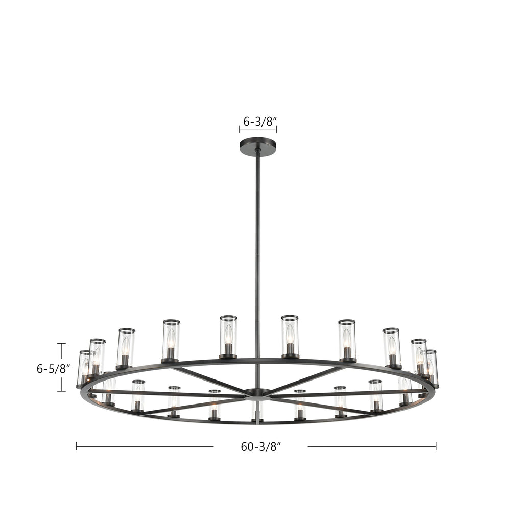 Revolve 61-in Chandelier