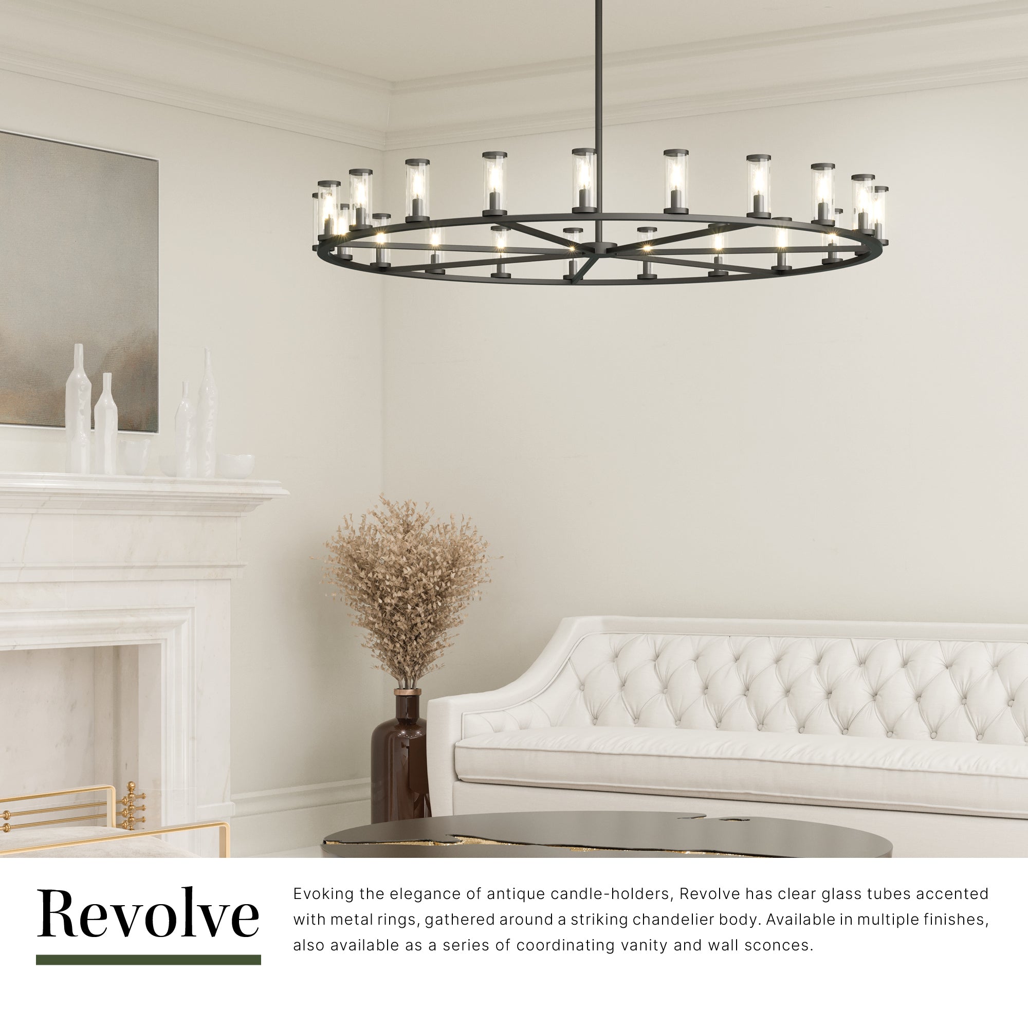 Revolve 61-in Chandelier