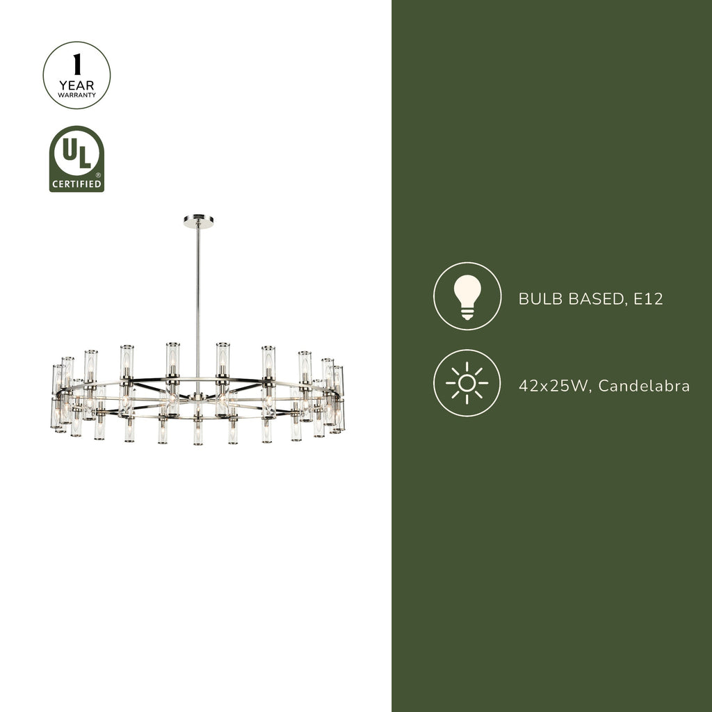 Revolve 61-in Chandelier