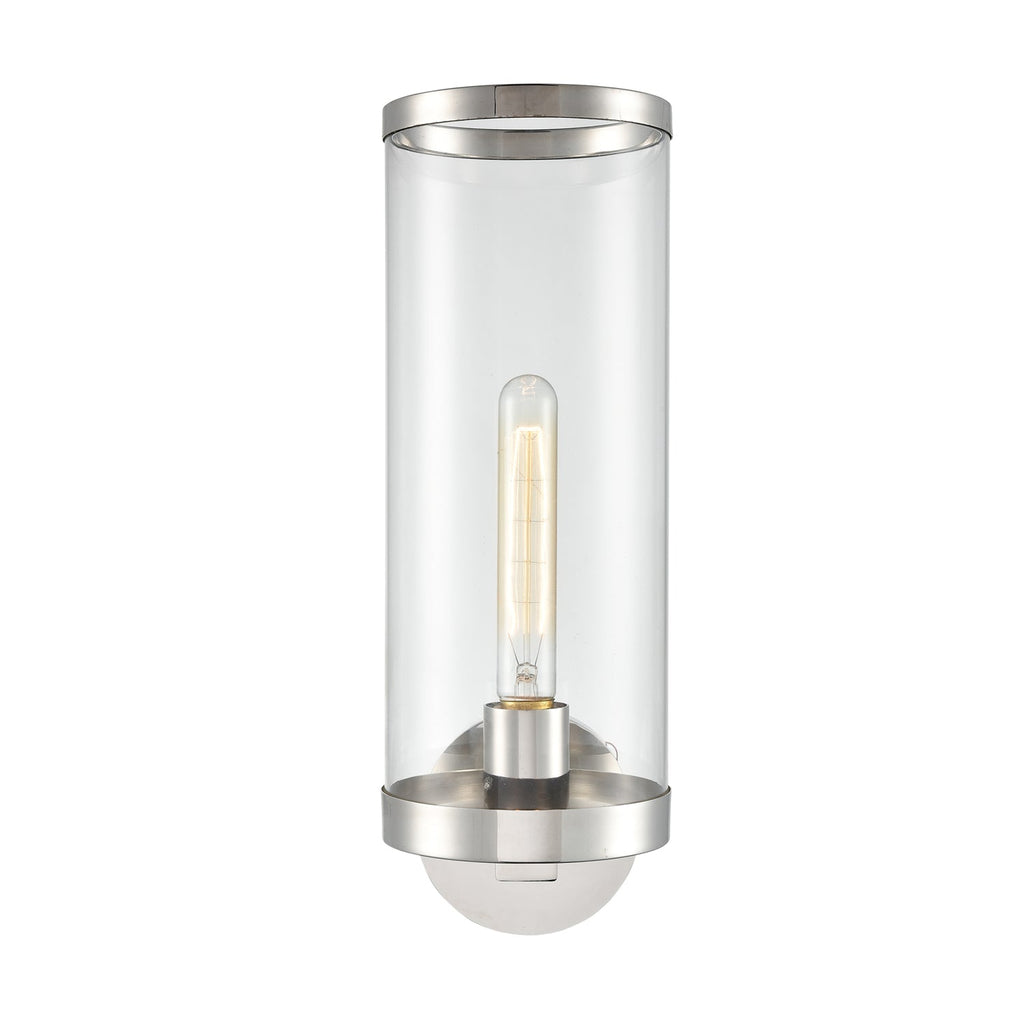 Revolve II 16-in Wall/Vanity Light — Clear Glass/Polished Nickel