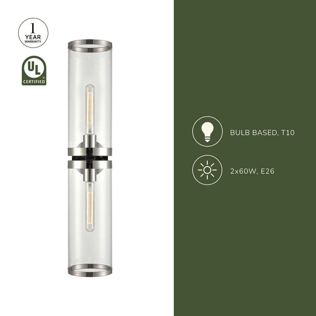 Revolve II 28-in Wall/Vanity Light