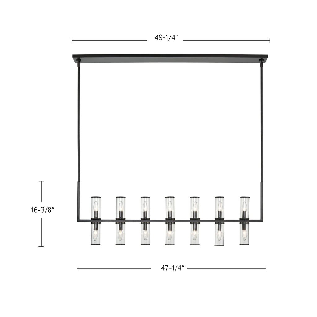 Revolve 47-in Linear Pendant