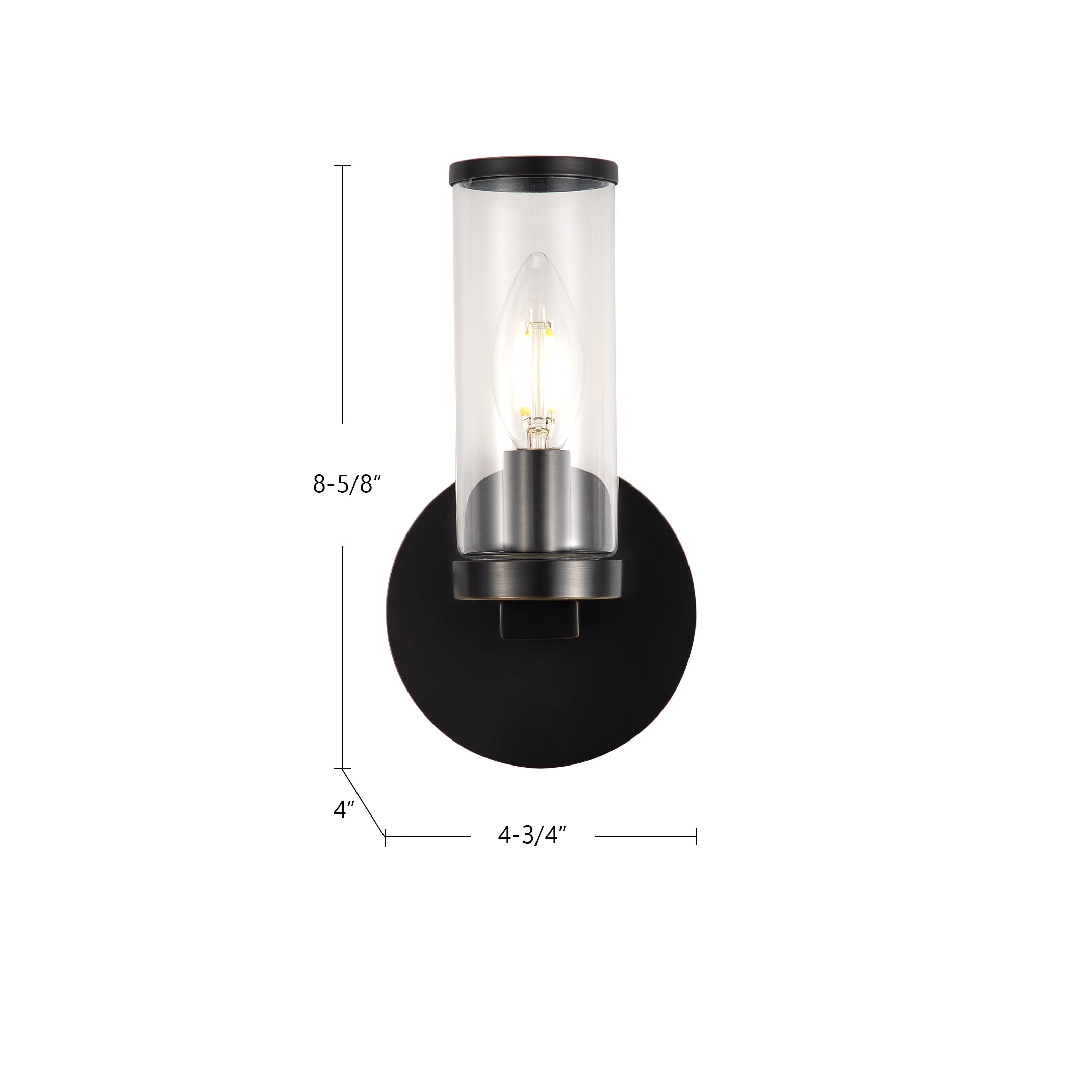 Revolve 8-in Wall/Vanity Light