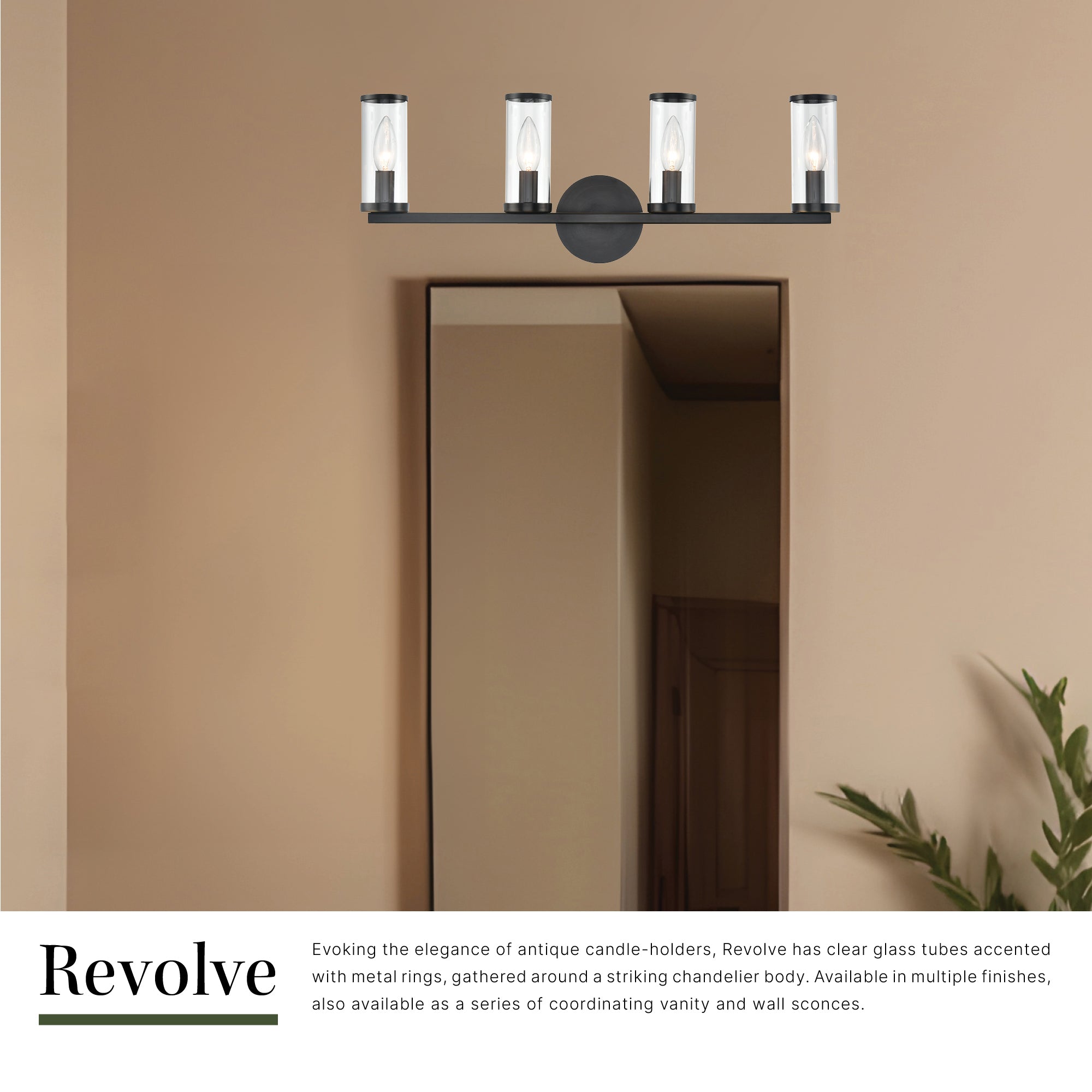 Revolve 25-in Wall/Vanity Light