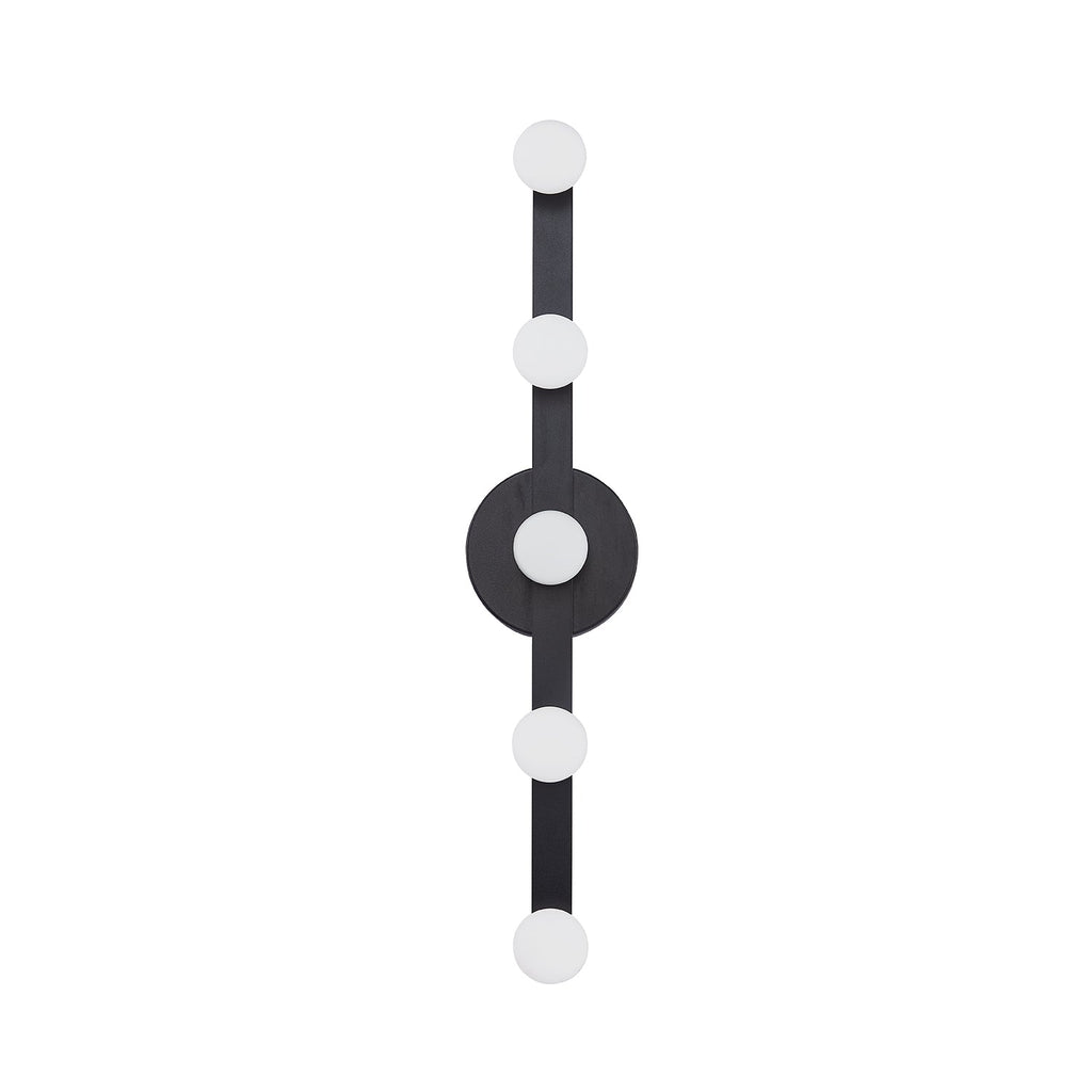Rezz 24-in Wall Sconce — Black