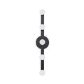 Rezz 24-in Wall Sconce — Black