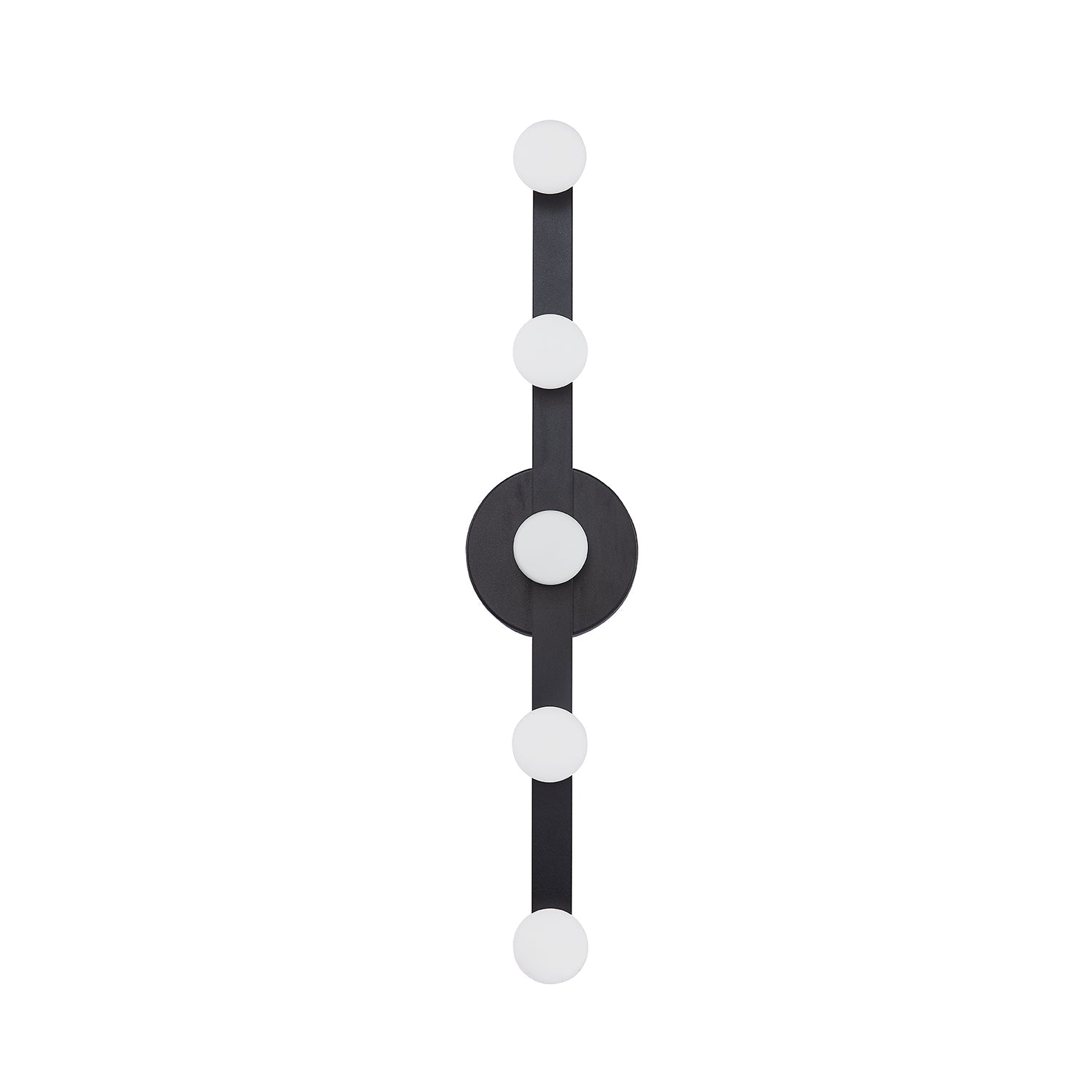 Rezz 24-in Wall Sconce — Black