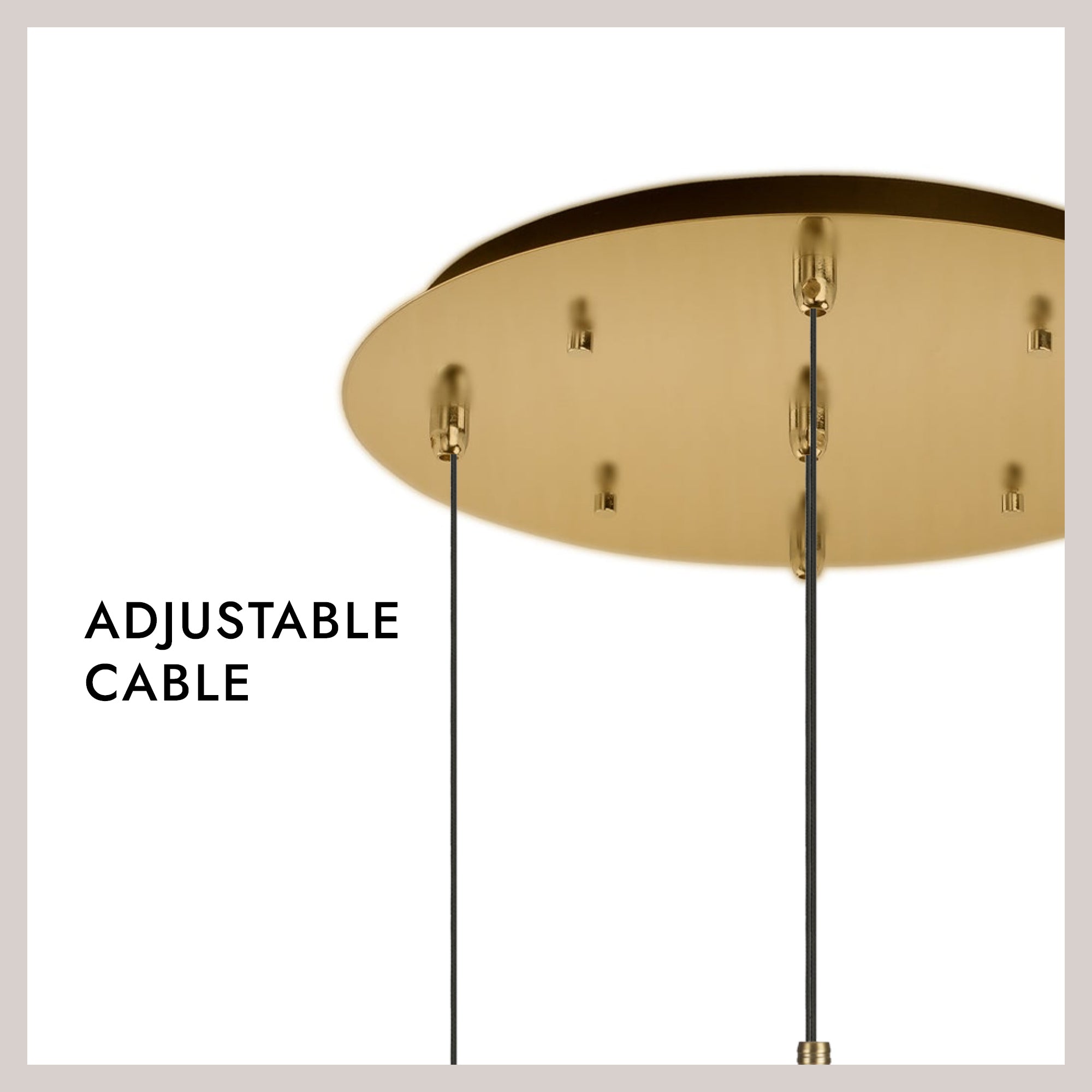Robson 2-in 5 Head Multi Pendant
