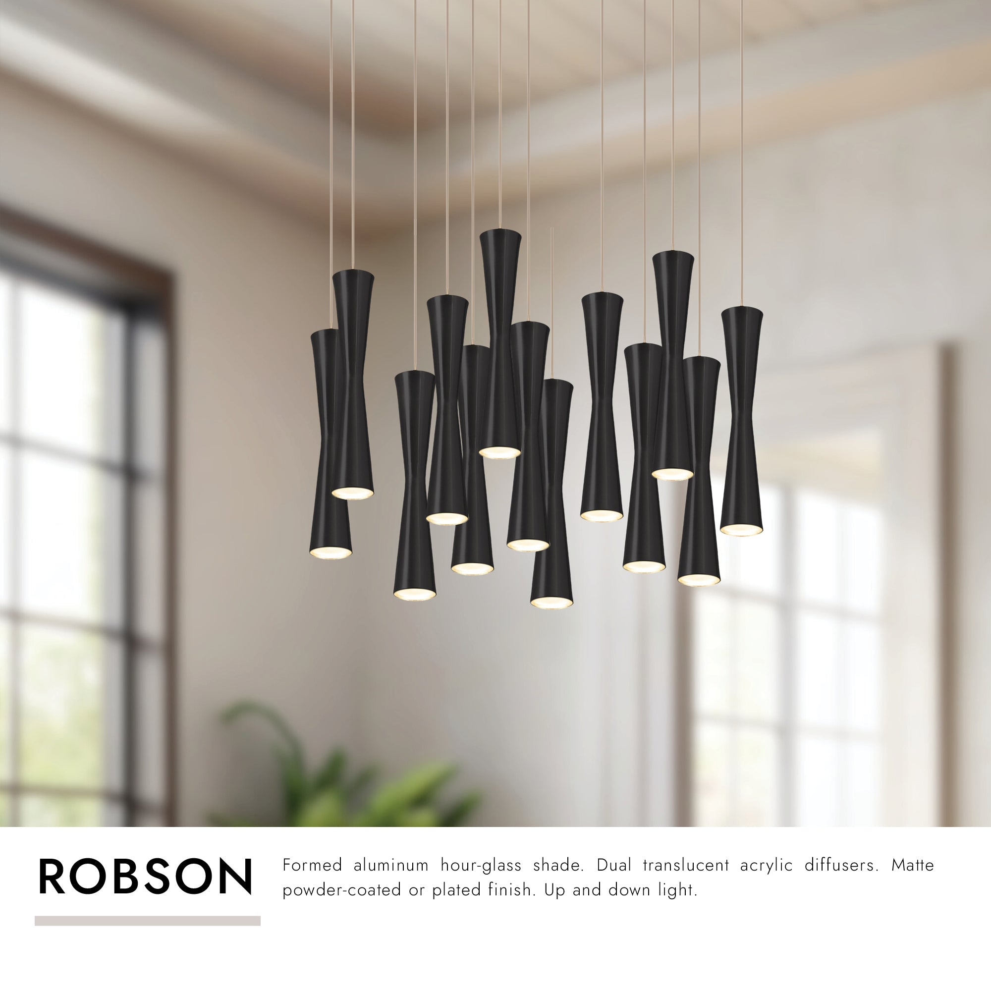 Robson 2-in 13 Head Multi Pendant
