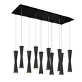 Robson 2-in 10 Head Multi Pendant — Black
