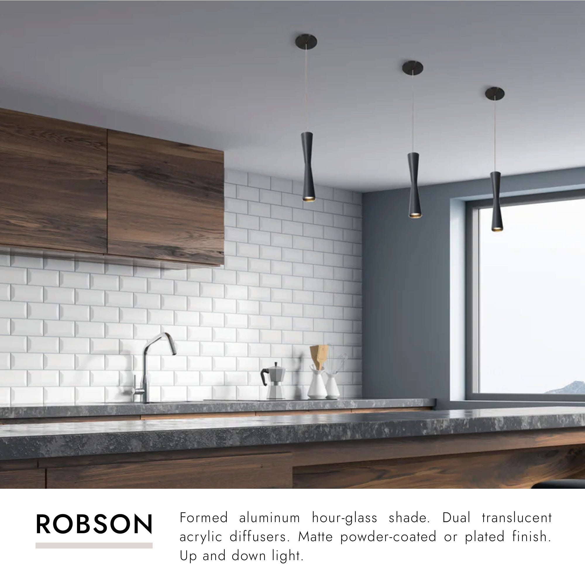 Robson 12-in Pendant
