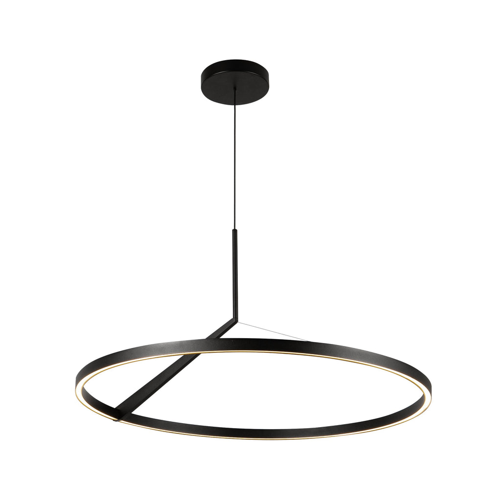 Roda 31-in Pendant — Black [Universal Voltage and 3 Selectable Color Temperatures]