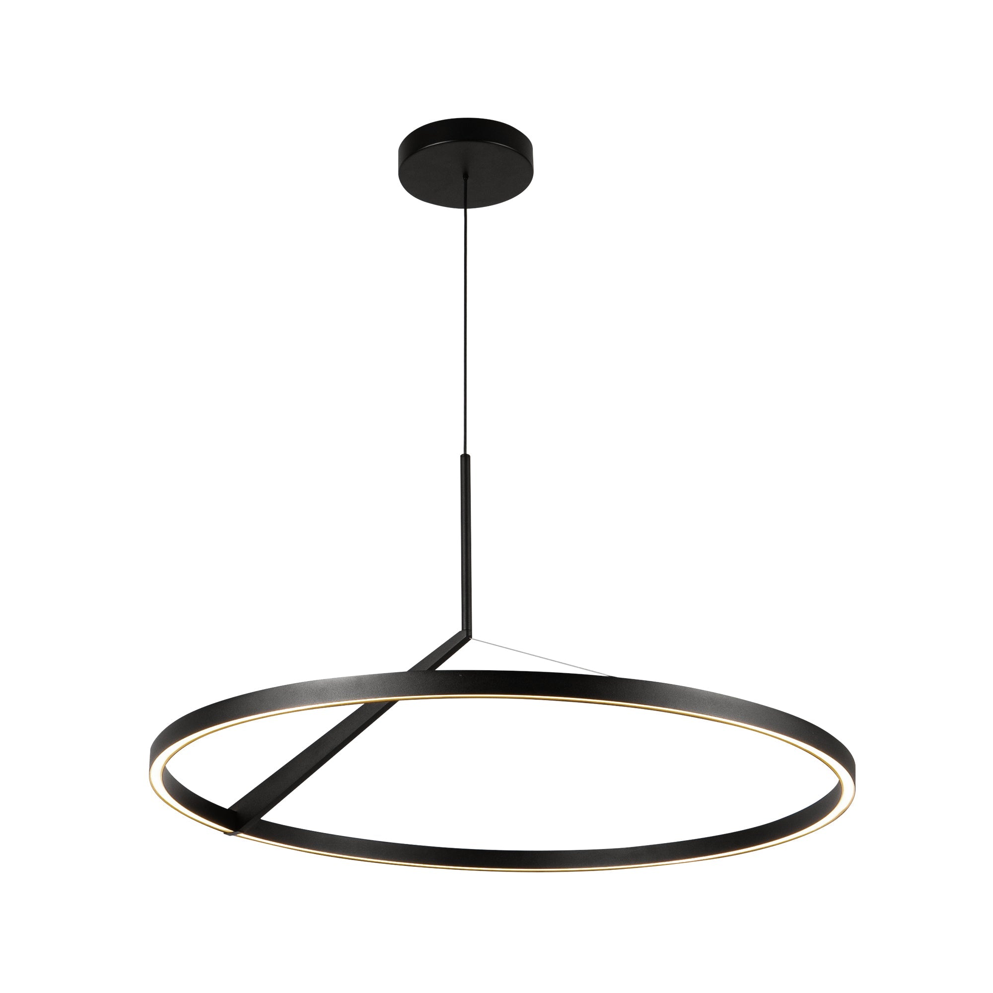 Roda 31-in Pendant — Black [Universal Voltage and 3 Selectable Color Temperatures]