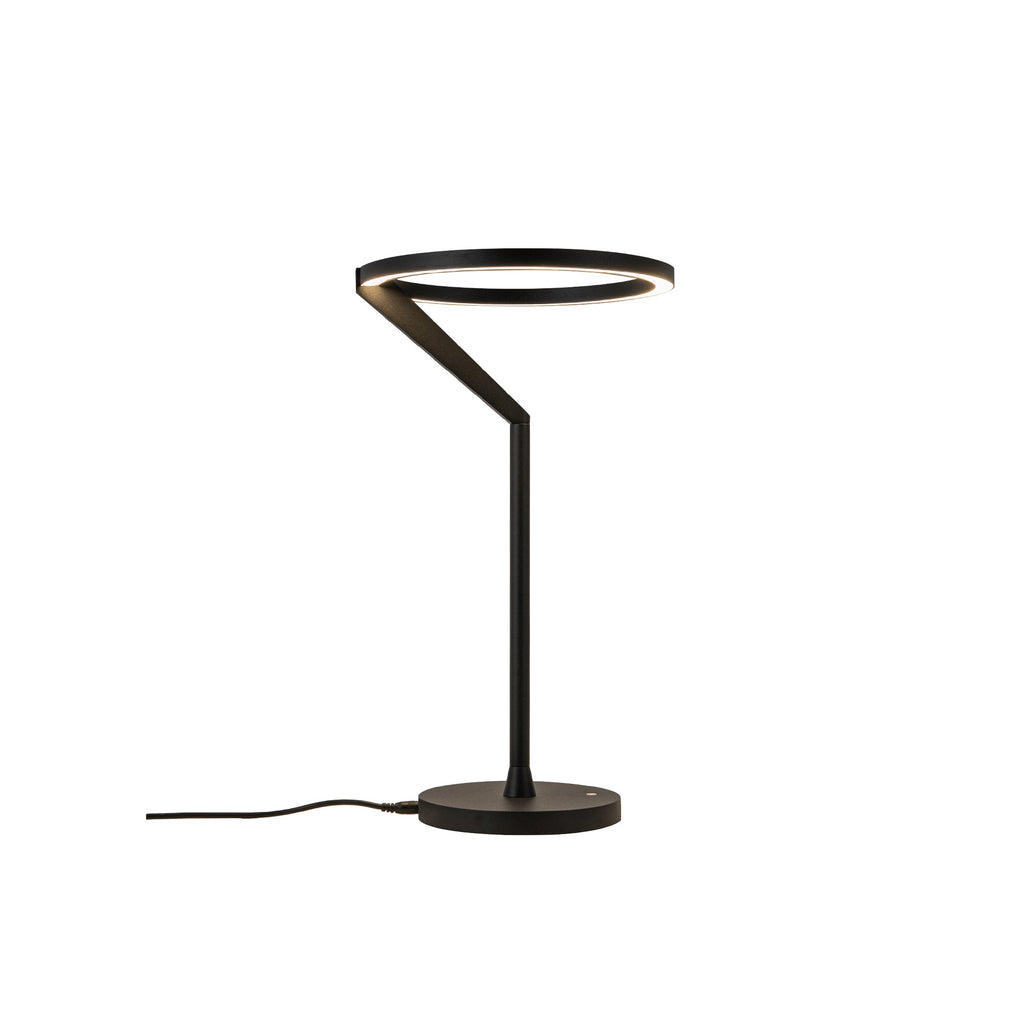 Roda 15-in Table Lamp — Black