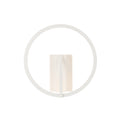 Roda 13-in Wall Sconce — White [Universal Voltage and 3 Selectable Color Temperatures]
