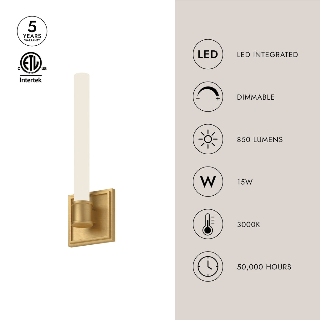 Rona 14-in Wall Sconce