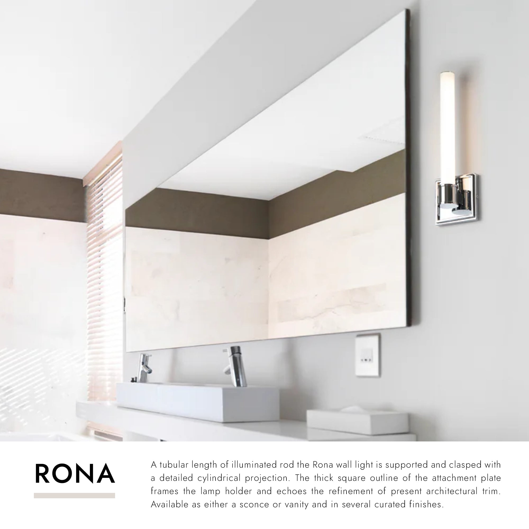 Rona 14-in Wall Sconce