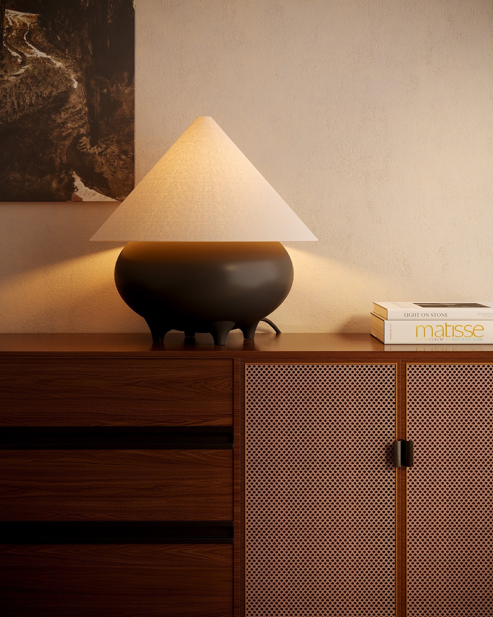 Rowan 17-in Table Lamp