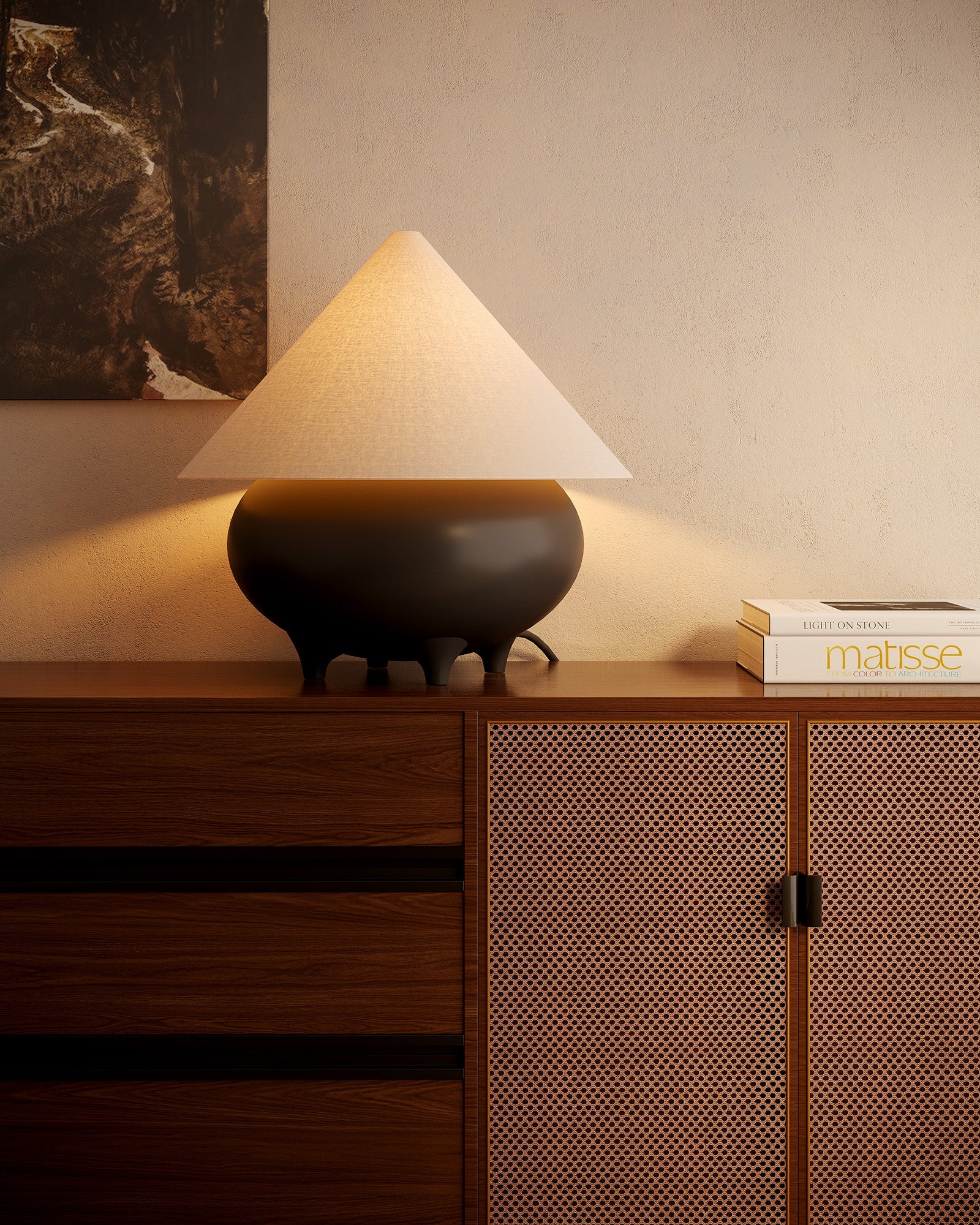 Rowan 17-in Table Lamp