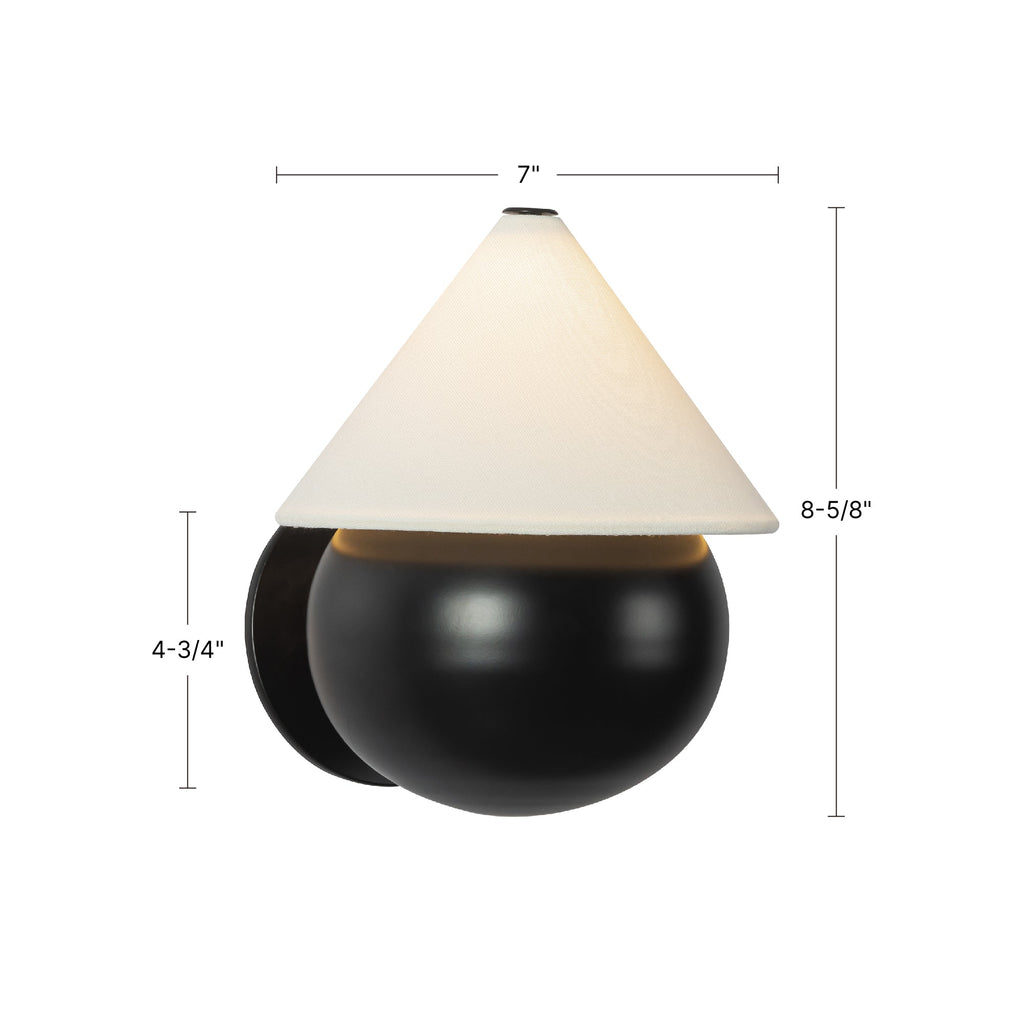 Rowan 7-in Wall/Vanity Light