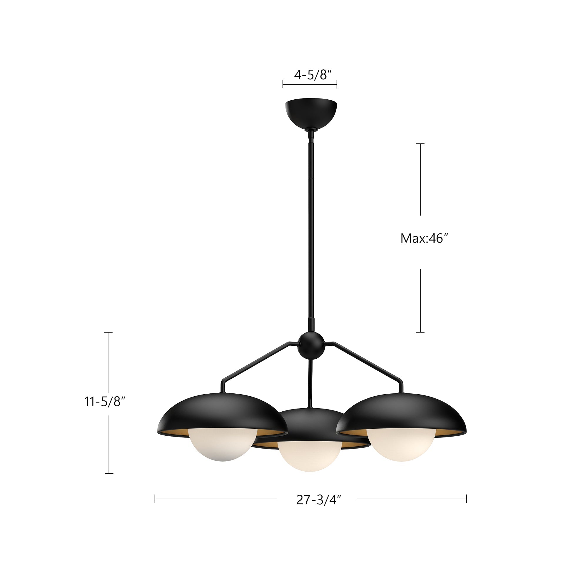 Rubio 28-in Chandelier