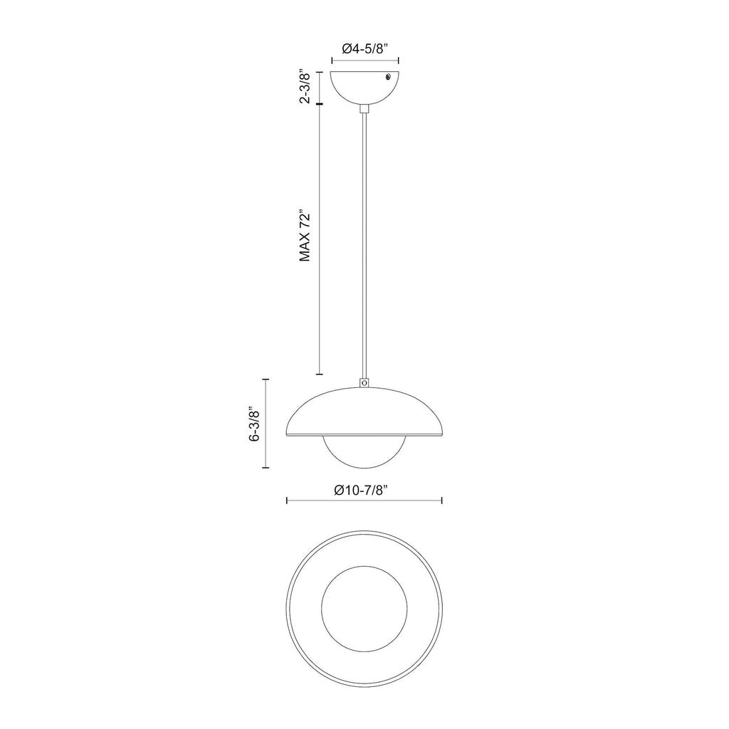 Rubio 11-in Pendant