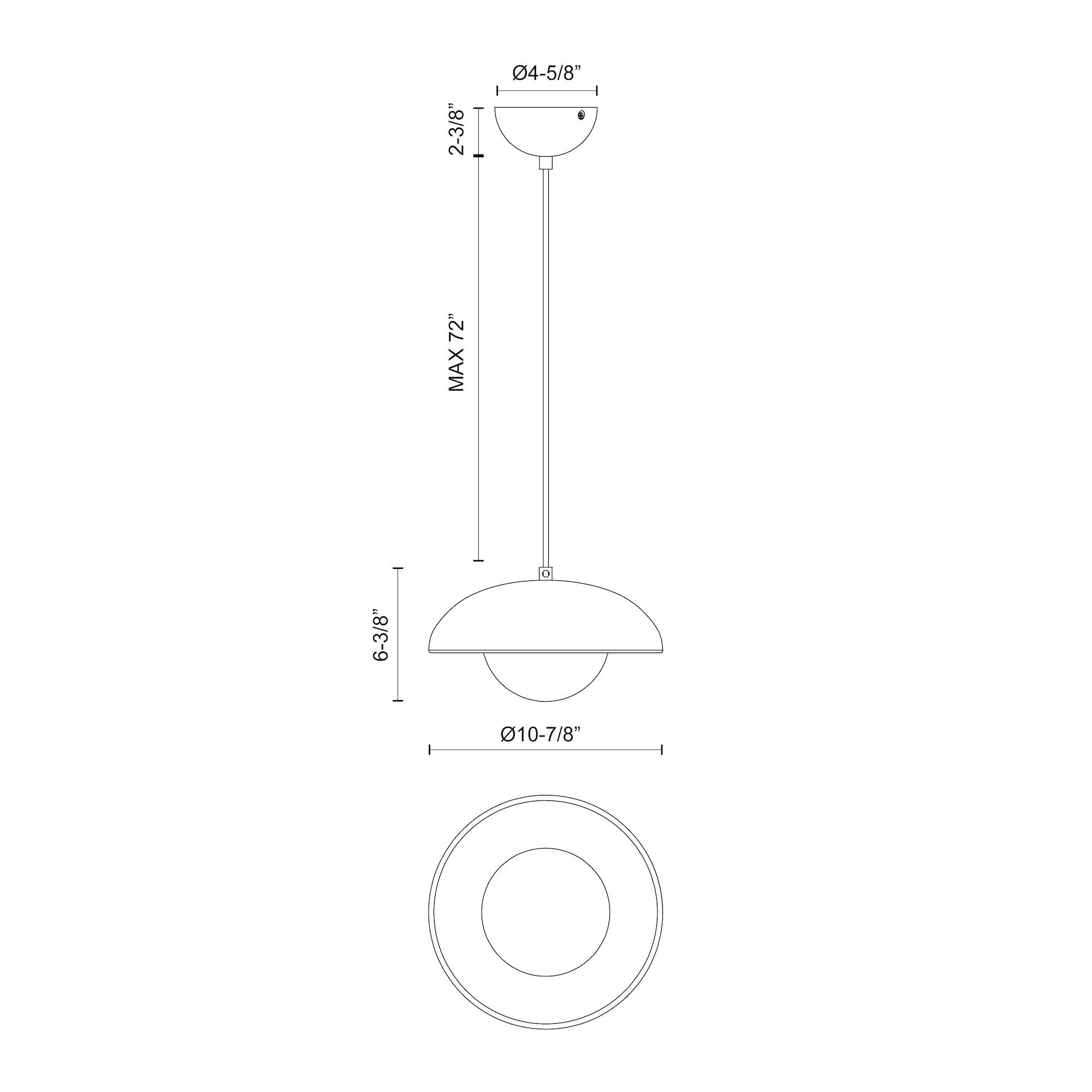 Rubio 11-in Pendant