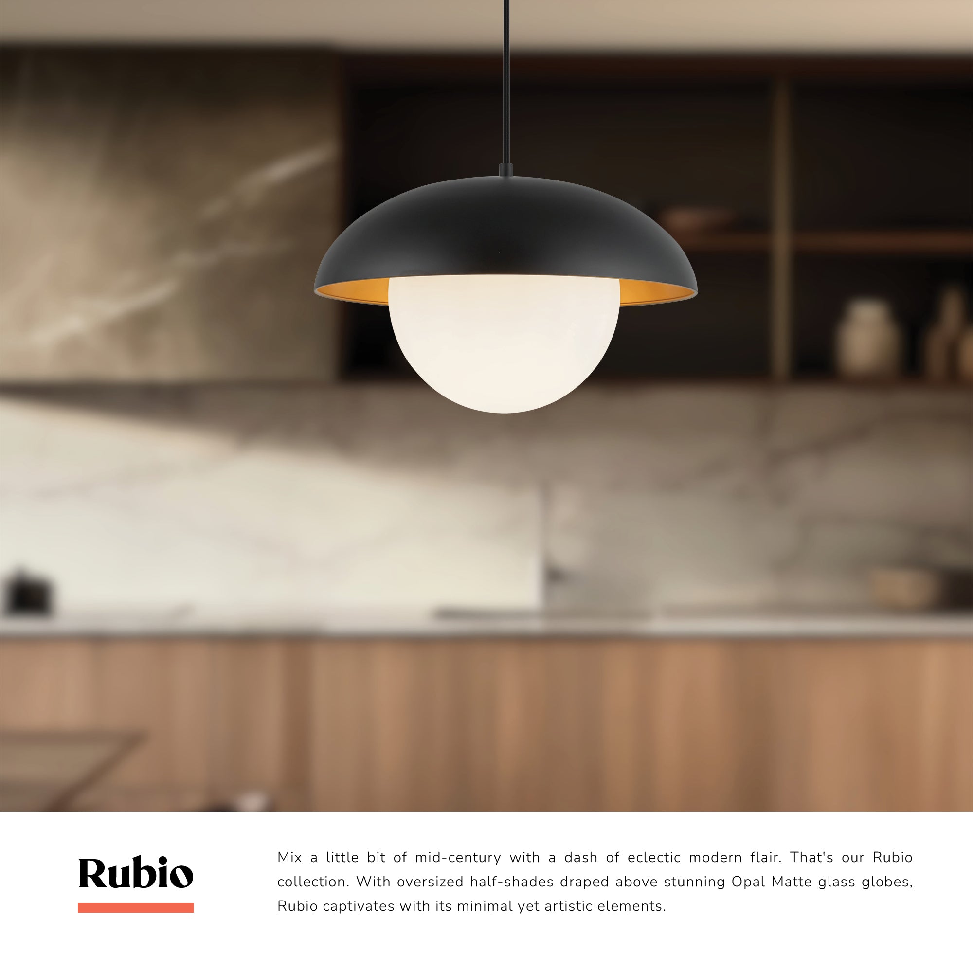Rubio 16-in Pendant
