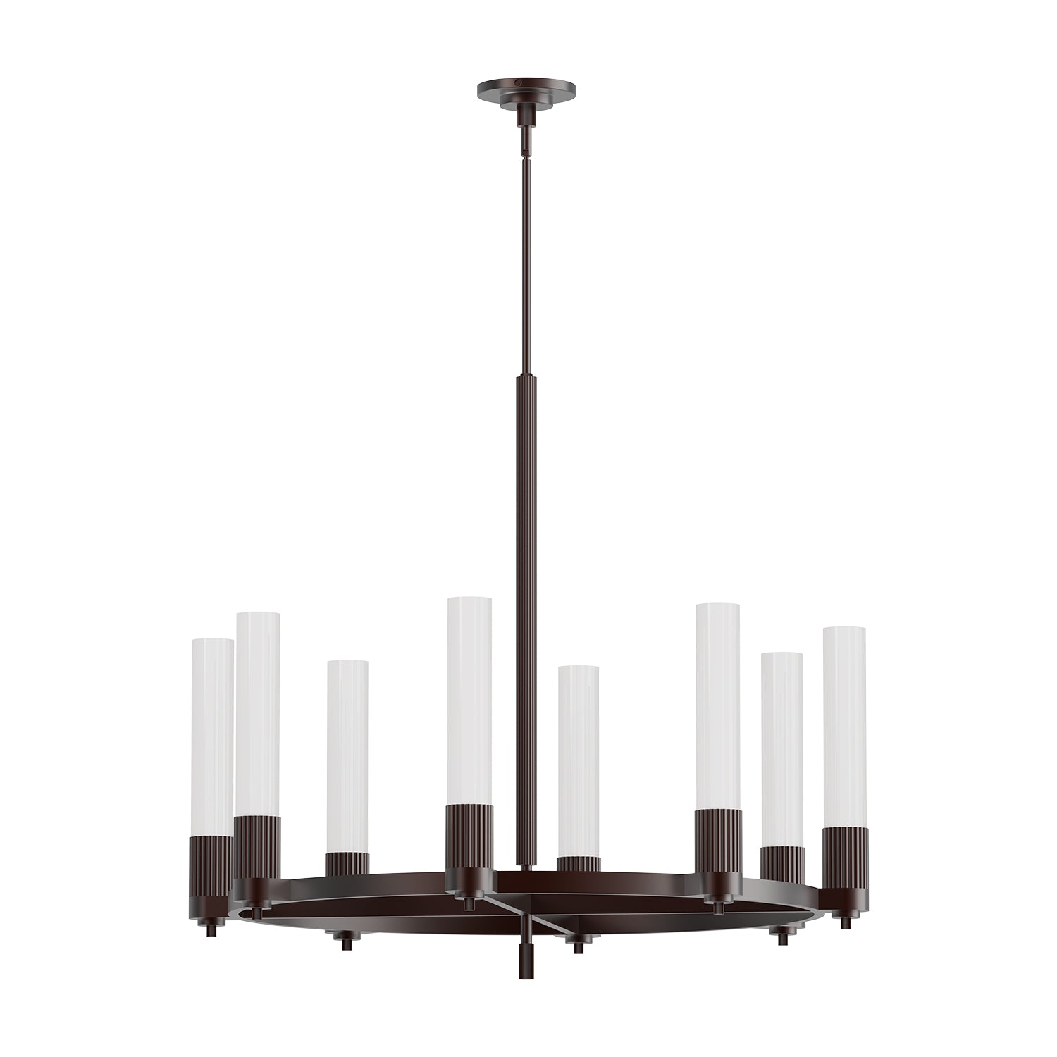Rue 38-in Chandelier — Warm Bronze