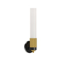Rue 5-in Wall/Vanity Light — Matte Black/Brushed Gold