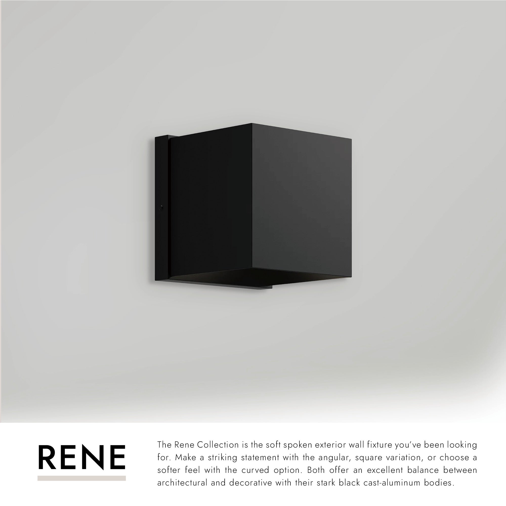 Rene 5-in Exterior Wall Sconce