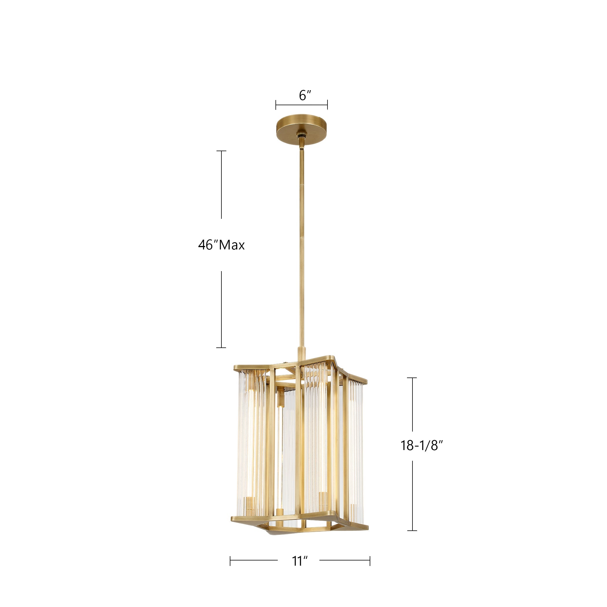 Sabre 11-in Pendant