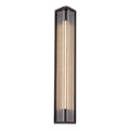 Sabre 23-in Wall/Vanity Light — Ribbed Glass/Urban Bronze