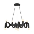 Sadie 23-in Chandelier — Matte Black
