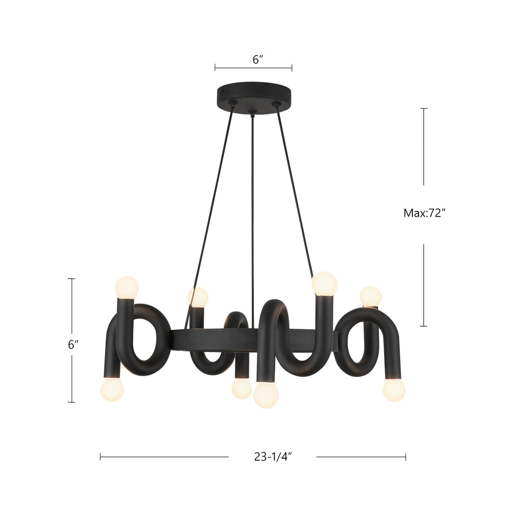 Sadie 23-in Chandelier