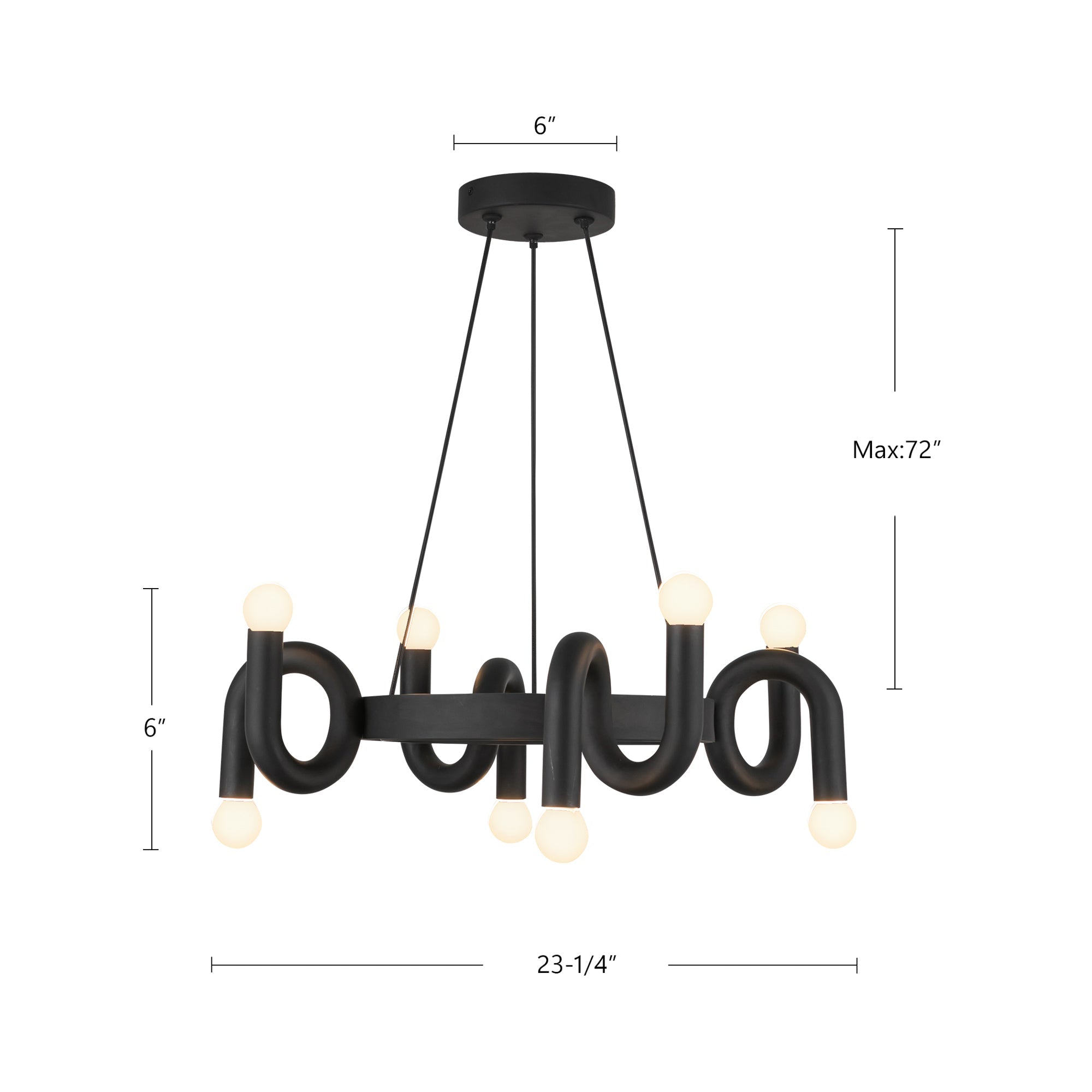 Sadie 23-in Chandelier