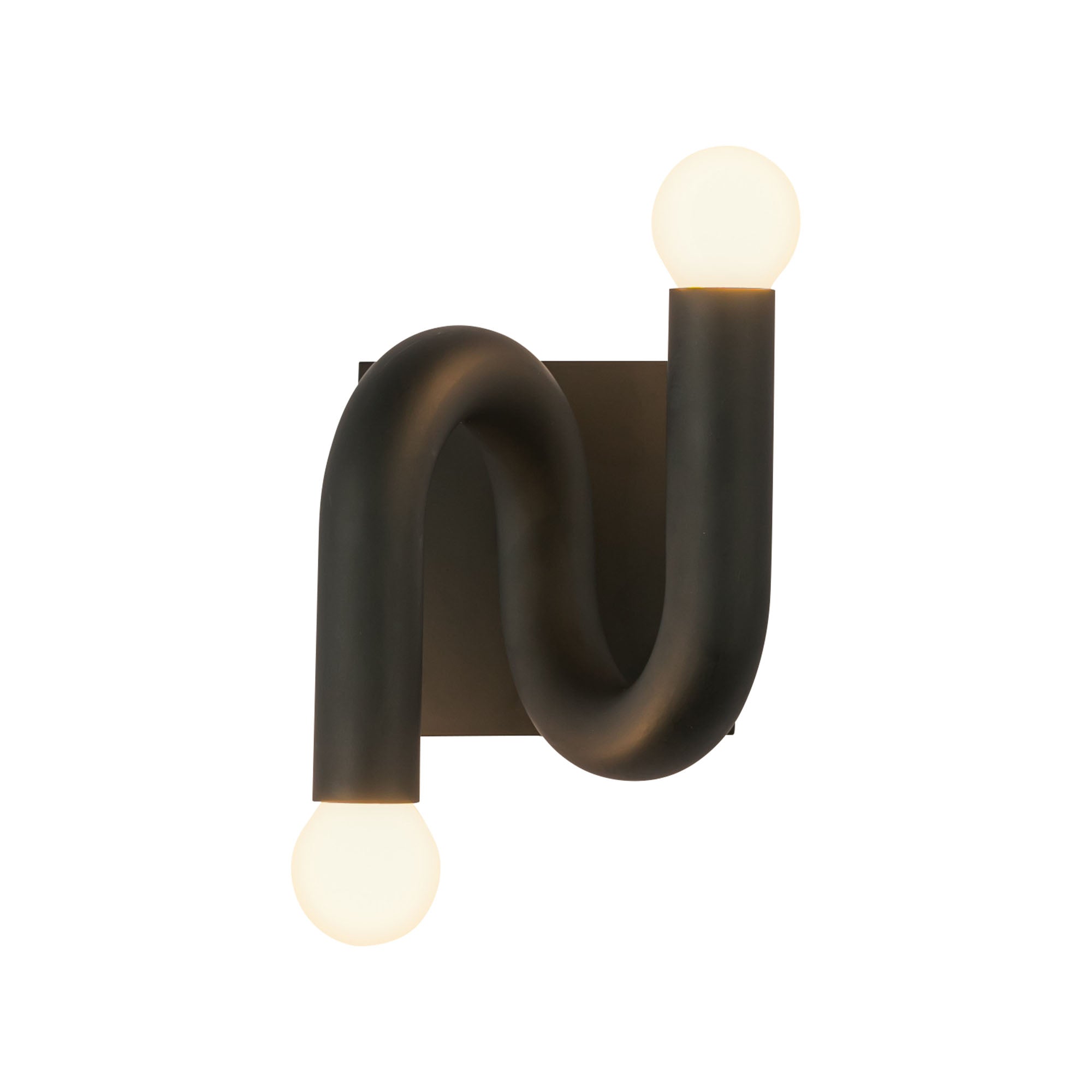 Sadie 6-in Wall/Vanity Light — Matte Black