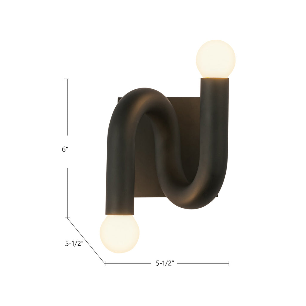 Sadie 6-in Wall/Vanity Light