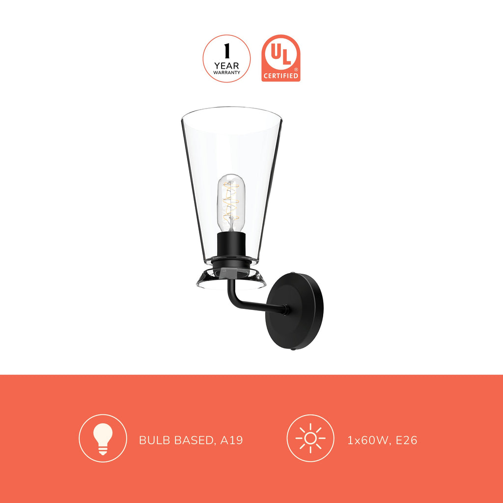 Salem 6-in Wall/Vanity Light