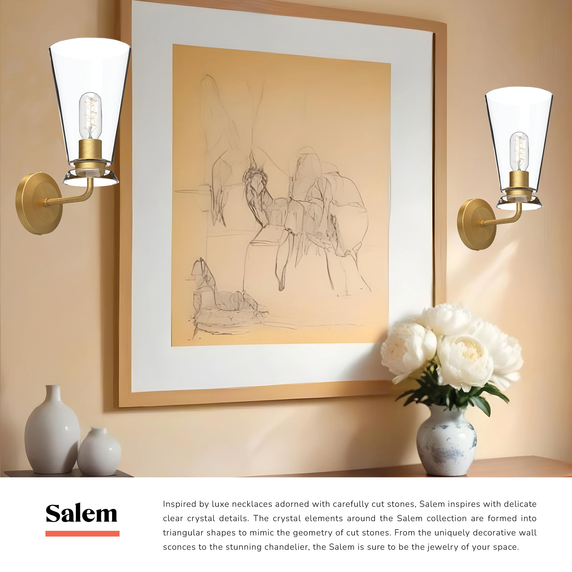 Salem 6-in Wall/Vanity Light